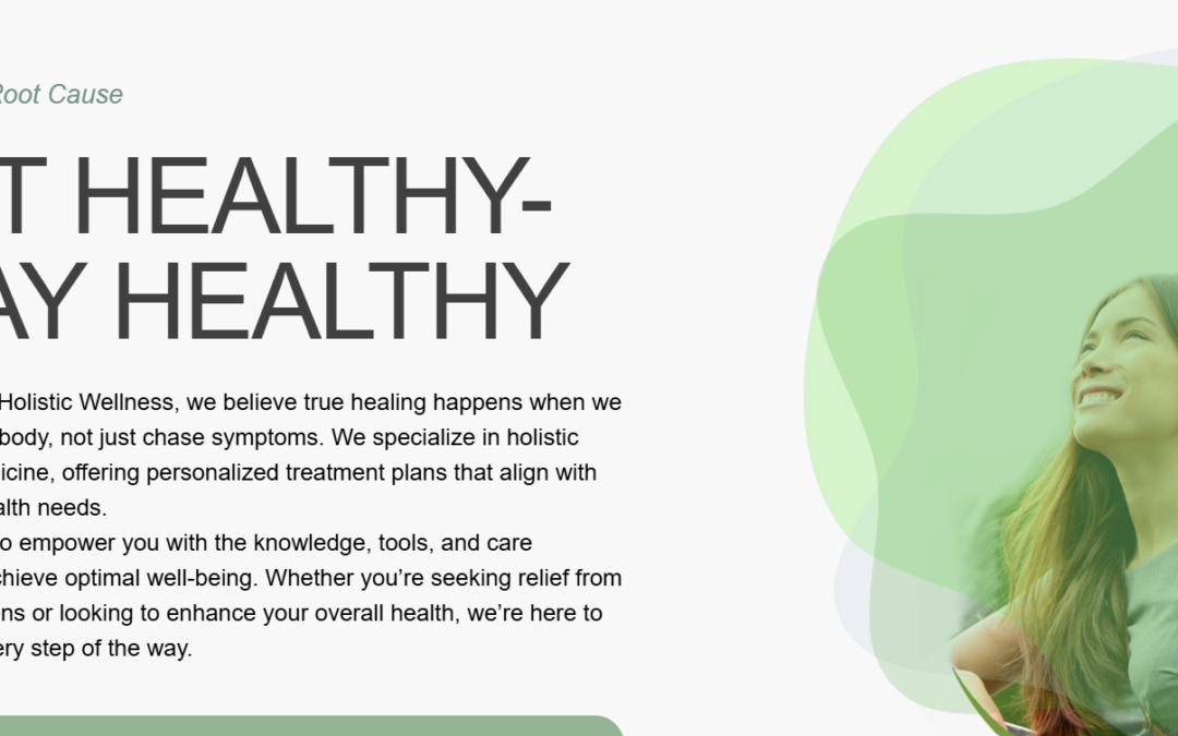 Root Cause Holistic Wellness Website