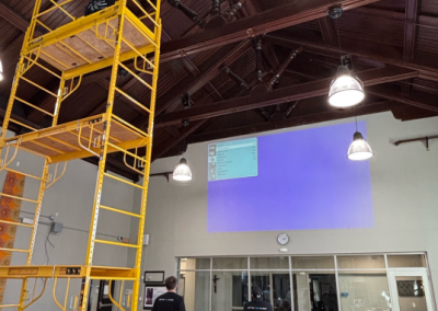 Installing SchoolGym Projector