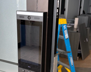 Door Access Key Pad Install