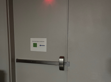 Door Access Key Pad Install