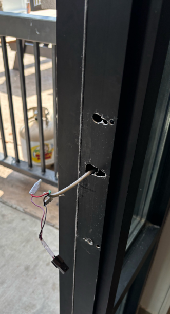 Door Access Key Pad Install