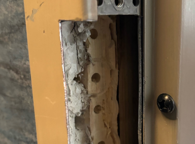 Door Access Key Pad Install