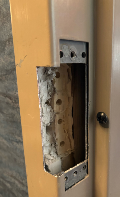 Door Access Key Pad Install