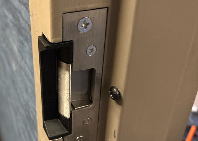 Door Access Key Pad Install