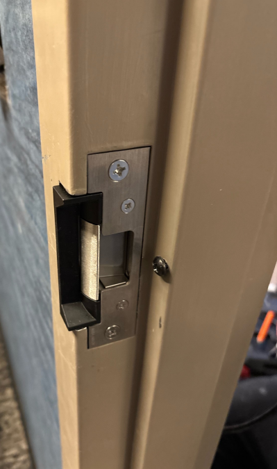 Door Access Key Pad Install