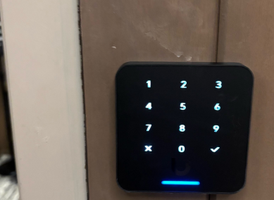 Door Access Key Pad Install