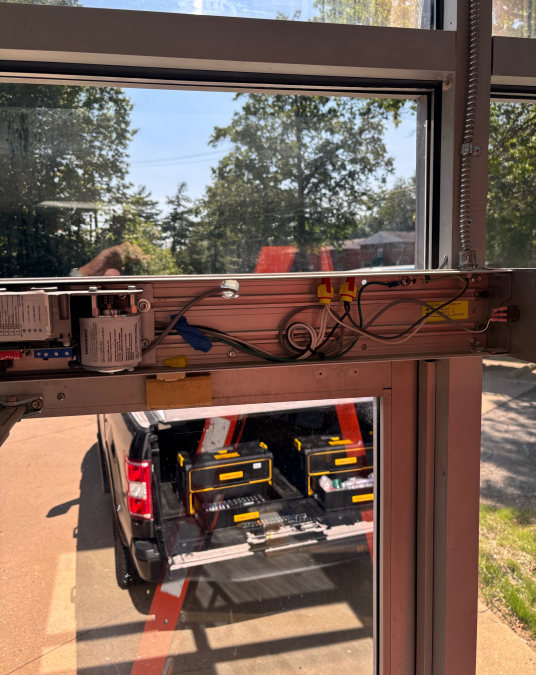 Door Access Key Pad Install