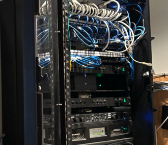 WireWave Tech Installed Network System – Returned For Maintenance Cable Cleanup