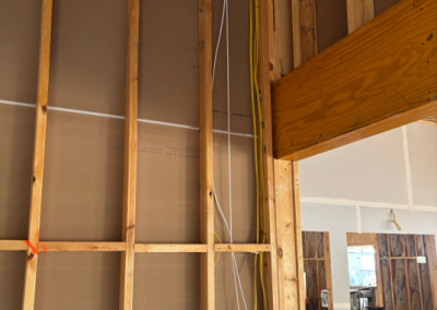 Open Construction – Running Cat6 Shielded Cable